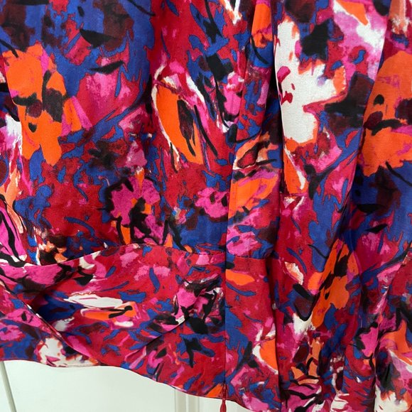 Julia Patterned SIlk Blend Blouse from Parker - Picture 5 of 8